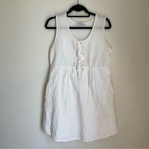 White Linen Sundress